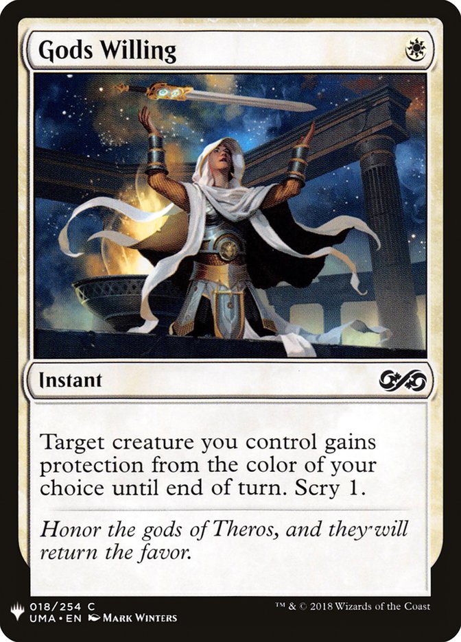 Gods Willing [Mystery Booster] | Galaxy Games LLC