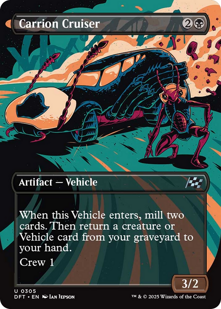 Carrion Cruiser (Borderless) [Aetherdrift] | Galaxy Games LLC