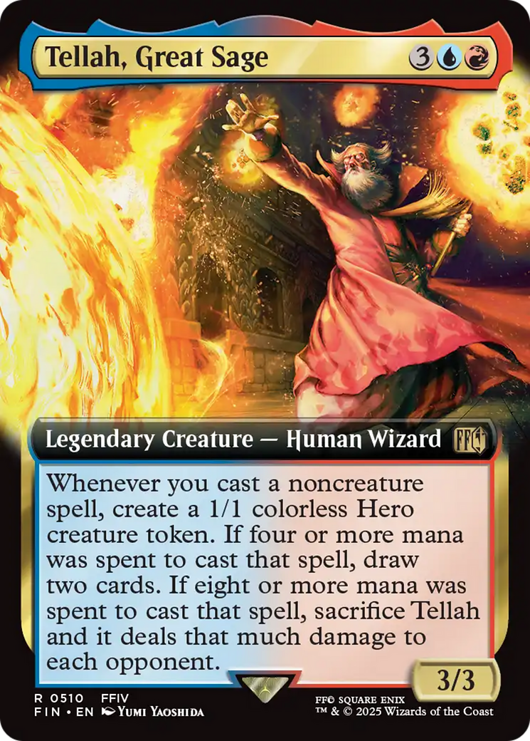 Tellah, Great Sage (Extended Art) [FINAL FANTASY] | Galaxy Games LLC