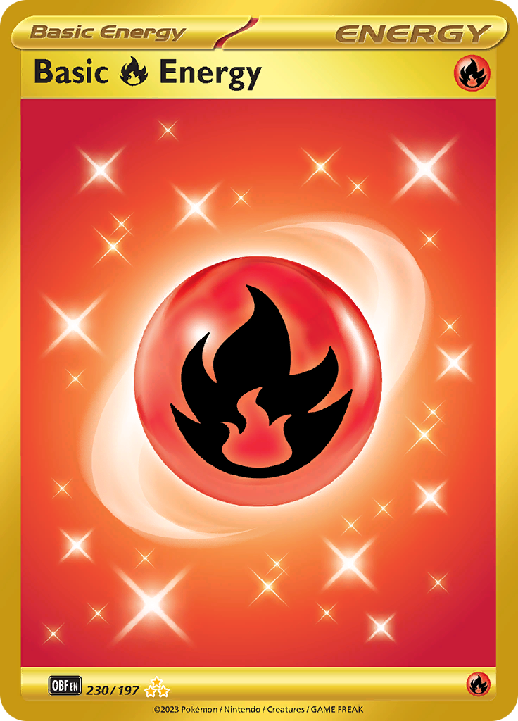 Basic Fire Energy (230/197) [Scarlet & Violet: Obsidian Flames] | Galaxy Games LLC