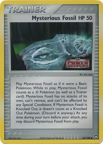 Mysterious Fossil (85/108) (Stamped) [EX: Power Keepers] | Galaxy Games LLC