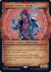 Captain Lannery Storm (Rainbow Foil) [Secret Lair Drop Series] | Galaxy Games LLC