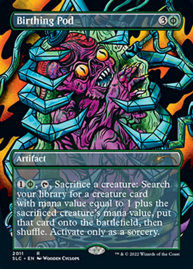 Birthing Pod (Borderless Alternate Art) [Secret Lair Countdown Kit] | Galaxy Games LLC