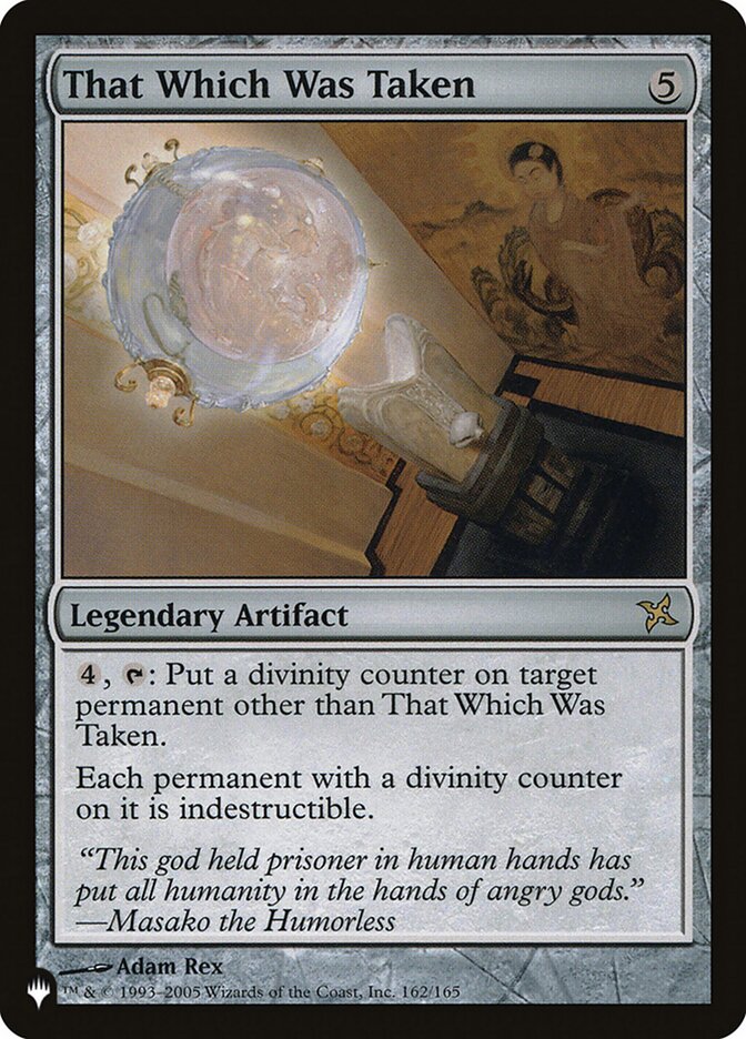 That Which Was Taken [The List] | Galaxy Games LLC