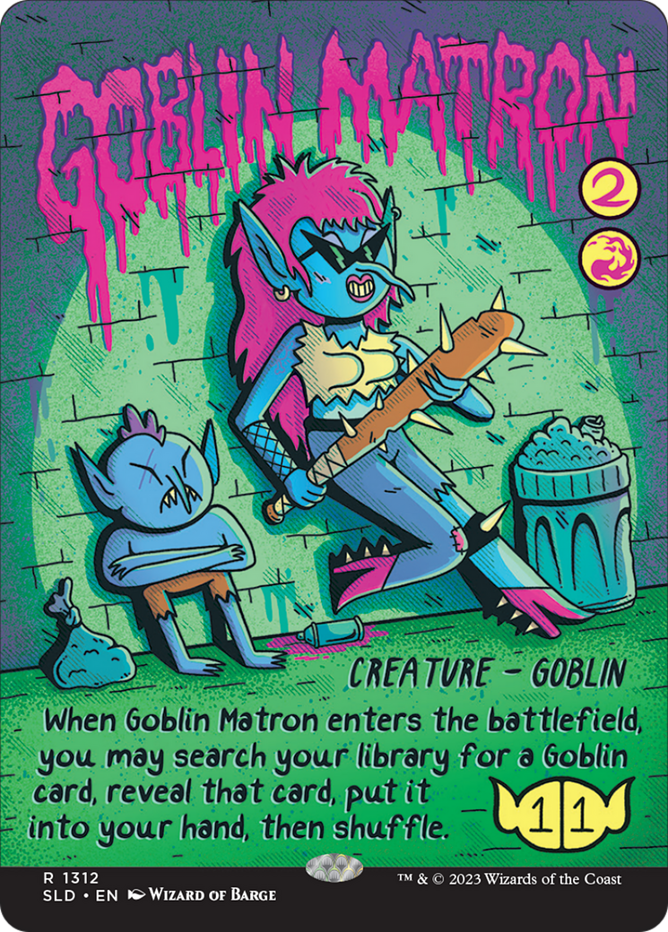 Goblin Matron (Rainbow Foil) [Secret Lair Drop Series] | Galaxy Games LLC