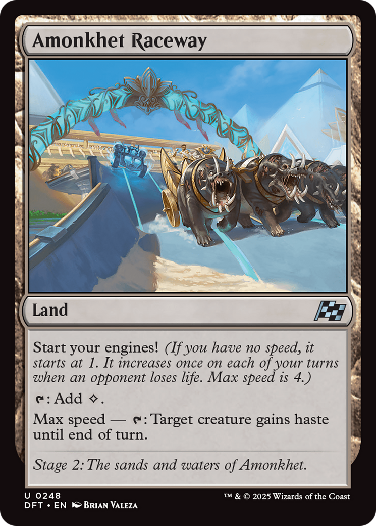 Amonkhet Raceway [Aetherdrift] | Galaxy Games LLC