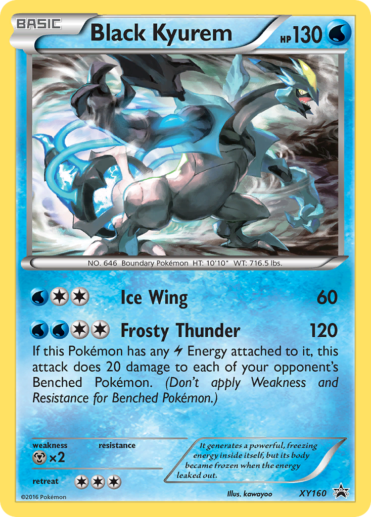 Black Kyurem (XY160) [XY: Black Star Promos] | Galaxy Games LLC