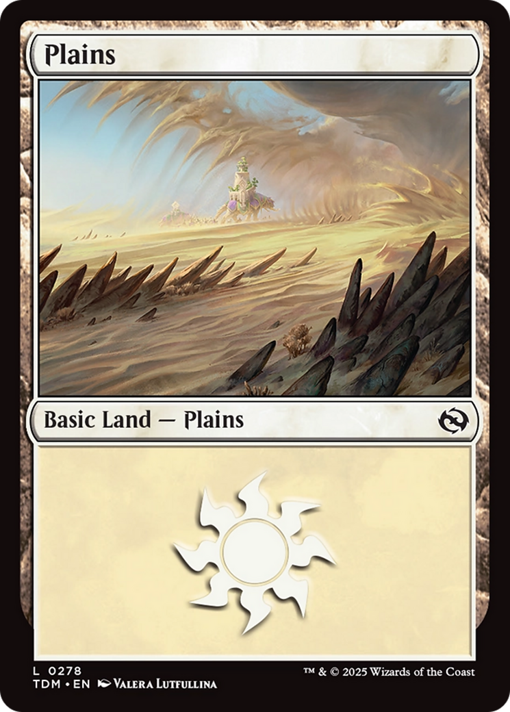 Plains (0278) [Tarkir: Dragonstorm] | Galaxy Games LLC