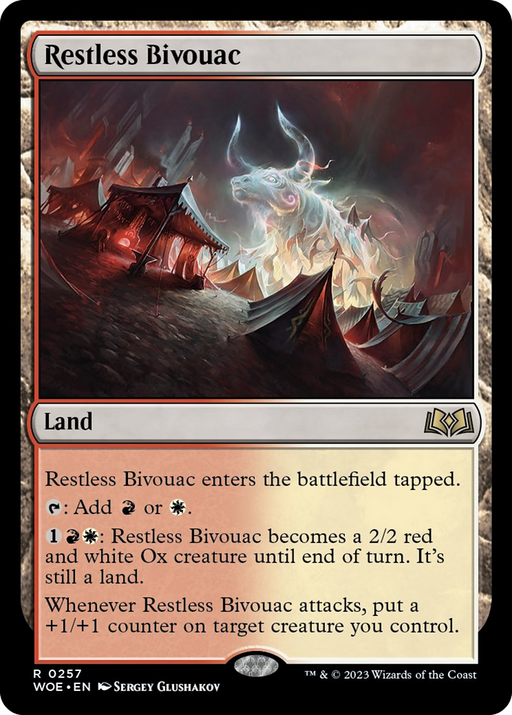 Restless Bivouac [Wilds of Eldraine] | Galaxy Games LLC