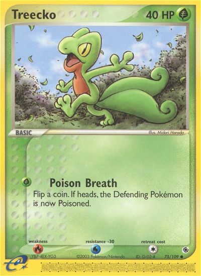 Treecko (75/109) [EX: Ruby & Sapphire] | Galaxy Games LLC