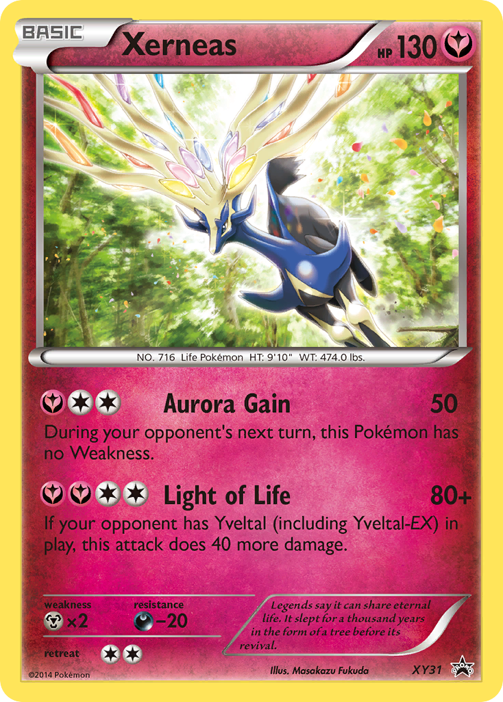 Xerneas (XY31) [XY: Black Star Promos] | Galaxy Games LLC