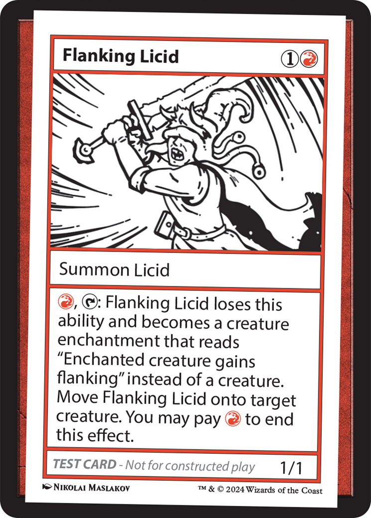 Flanking Licid [Mystery Booster 2 Playtest Cards] | Galaxy Games LLC