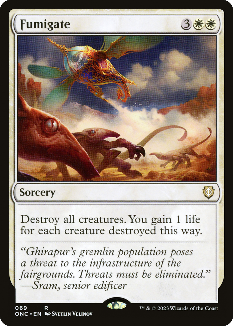 Fumigate [Phyrexia: All Will Be One Commander] | Galaxy Games LLC