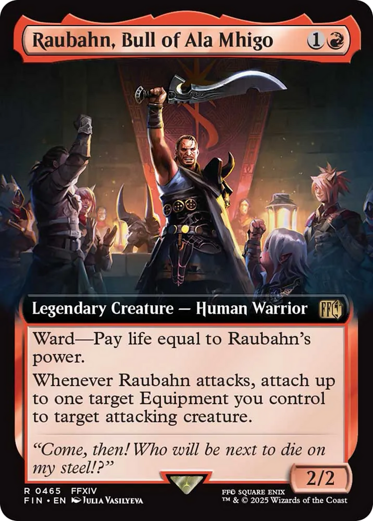Raubahn, Bull of Ala Mhigo (Extended Art) [FINAL FANTASY] | Galaxy Games LLC