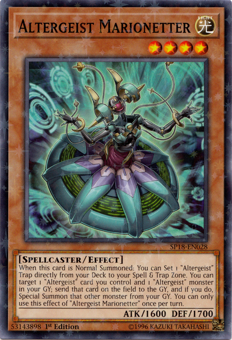 Altergeist Marionetter [SP18-EN028] Starfoil Rare | Galaxy Games LLC