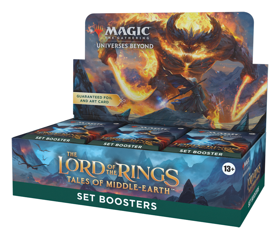 The Lord of the Rings: Tales of Middle-earth - Set Booster Box | Galaxy Games LLC