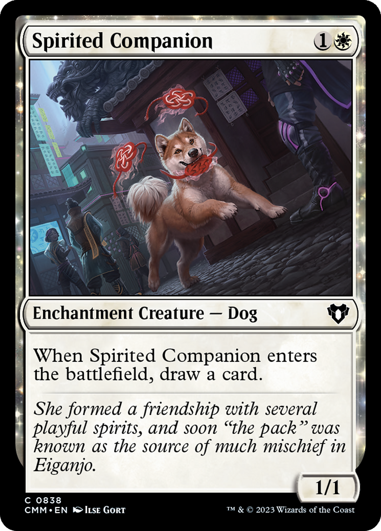 Spirited Companion [Commander Masters] | Galaxy Games LLC