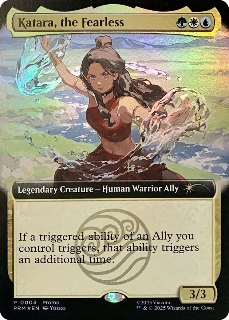 Katara, the Fearless (Extended Art) [Media Promos] | Galaxy Games LLC