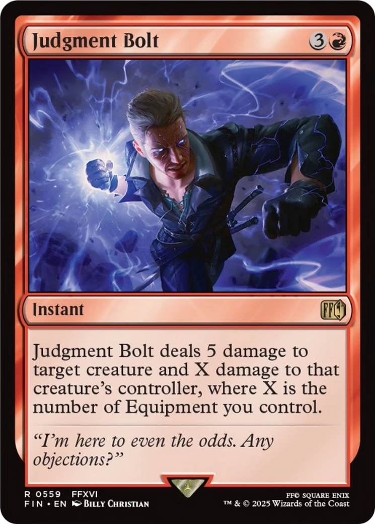 Judgment Bolt [FINAL FANTASY] | Galaxy Games LLC