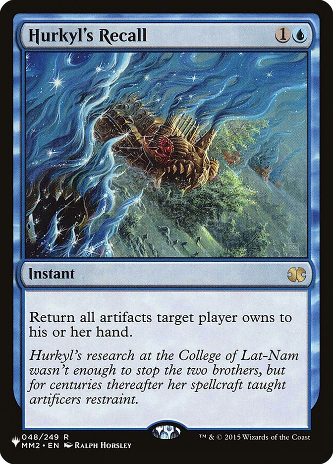 Hurkyl's Recall [The List] | Galaxy Games LLC