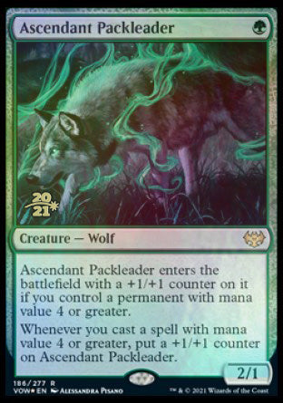 Ascendant Packleader [Innistrad: Crimson Vow Prerelease Promos] | Galaxy Games LLC