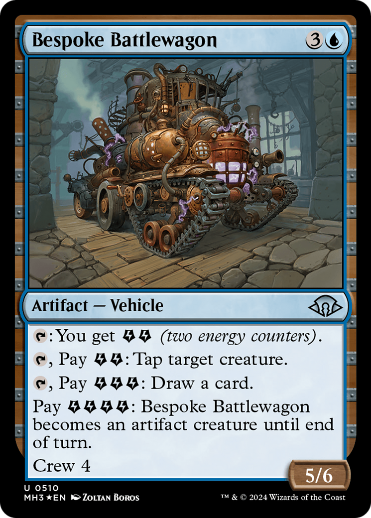 Bespoke Battlewagon (Ripple Foil) [Modern Horizons 3] | Galaxy Games LLC