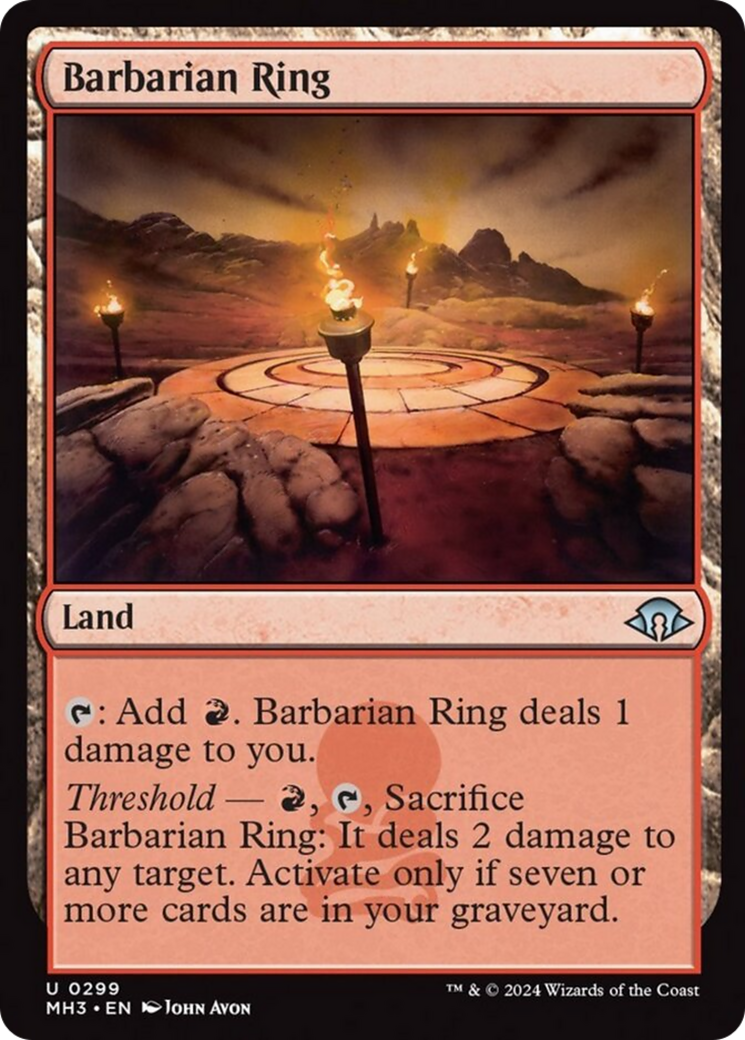 Barbarian Ring [Modern Horizons 3] | Galaxy Games LLC