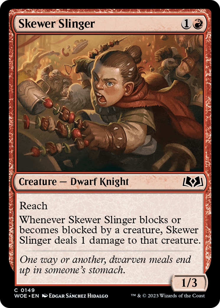 Skewer Slinger [Wilds of Eldraine] | Galaxy Games LLC