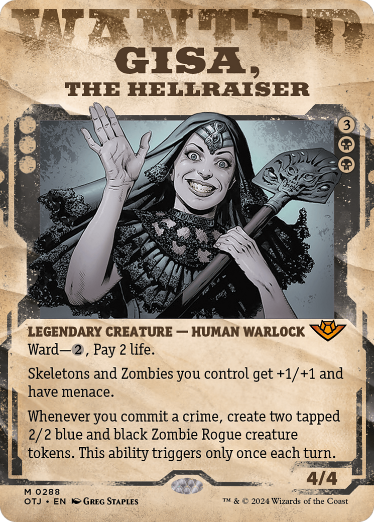 Gisa, the Hellraiser (Showcase) [Outlaws of Thunder Junction] | Galaxy Games LLC