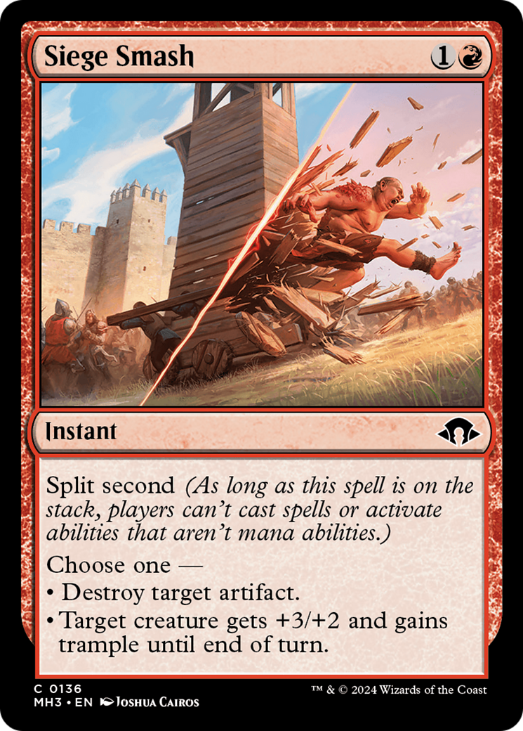 Siege Smash [Modern Horizons 3] | Galaxy Games LLC