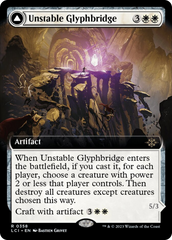 Unstable Glyphbridge // Sandswirl Wanderglyph (Extended Art) [The Lost Caverns of Ixalan] | Galaxy Games LLC