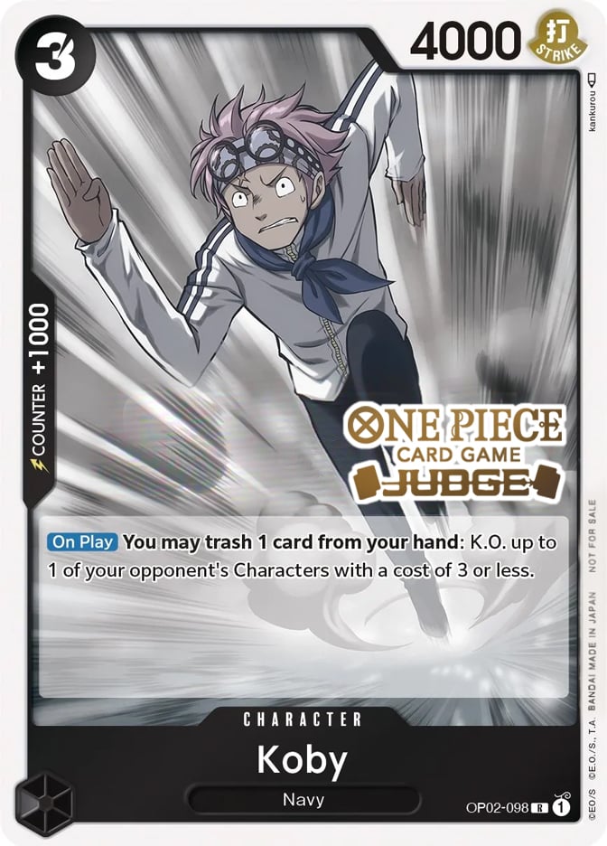 Koby (Judge) [One Piece Promotion Cards] | Galaxy Games LLC