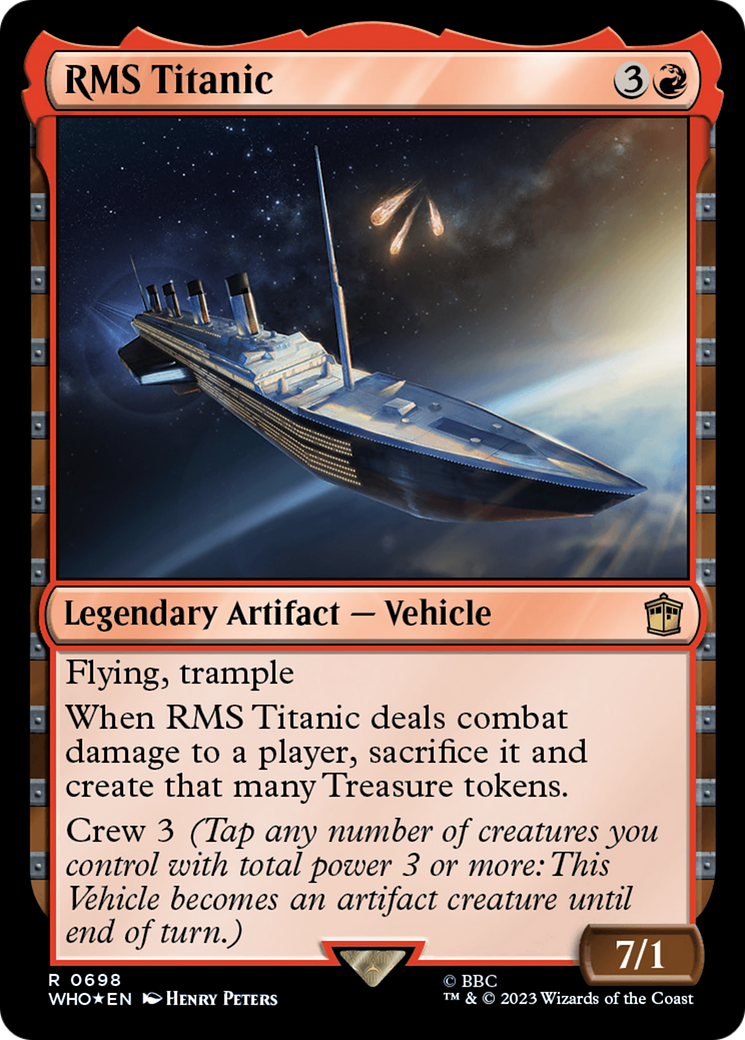 RMS Titanic (Surge Foil) [Doctor Who] | Galaxy Games LLC