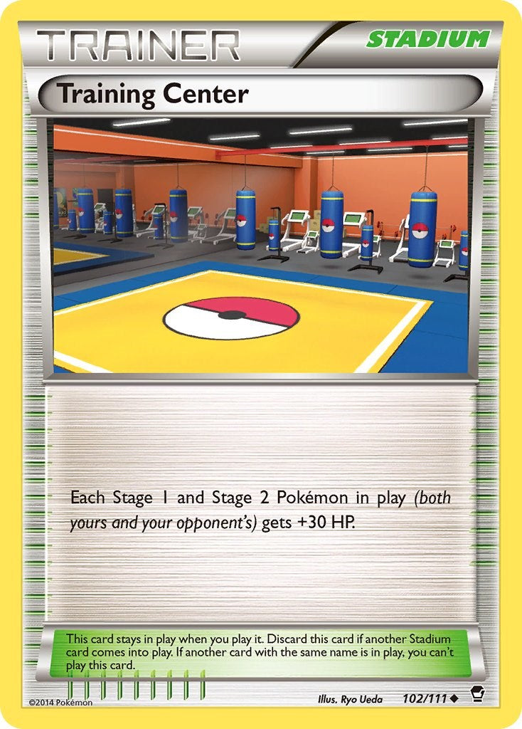 Training Center (102/111) [XY: Furious Fists] | Galaxy Games LLC