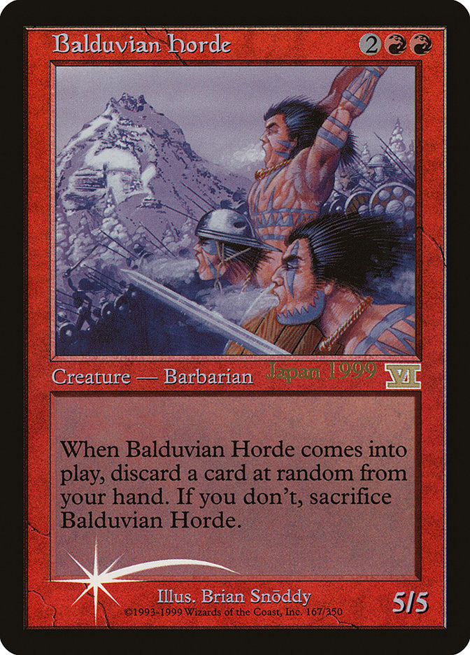 Balduvian Horde (Worlds) [World Championship Promos] | Galaxy Games LLC