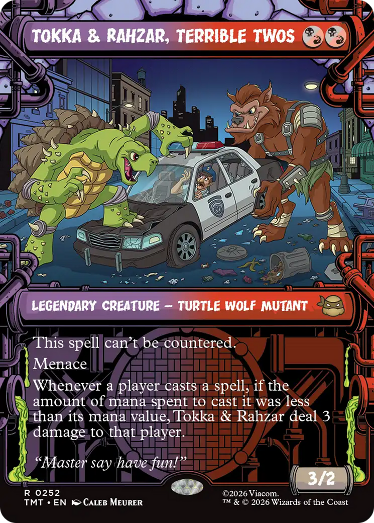 Tokka & Rahzar, Terrible Twos (Showcase) [Teenage Mutant Ninja Turtles] | Galaxy Games LLC