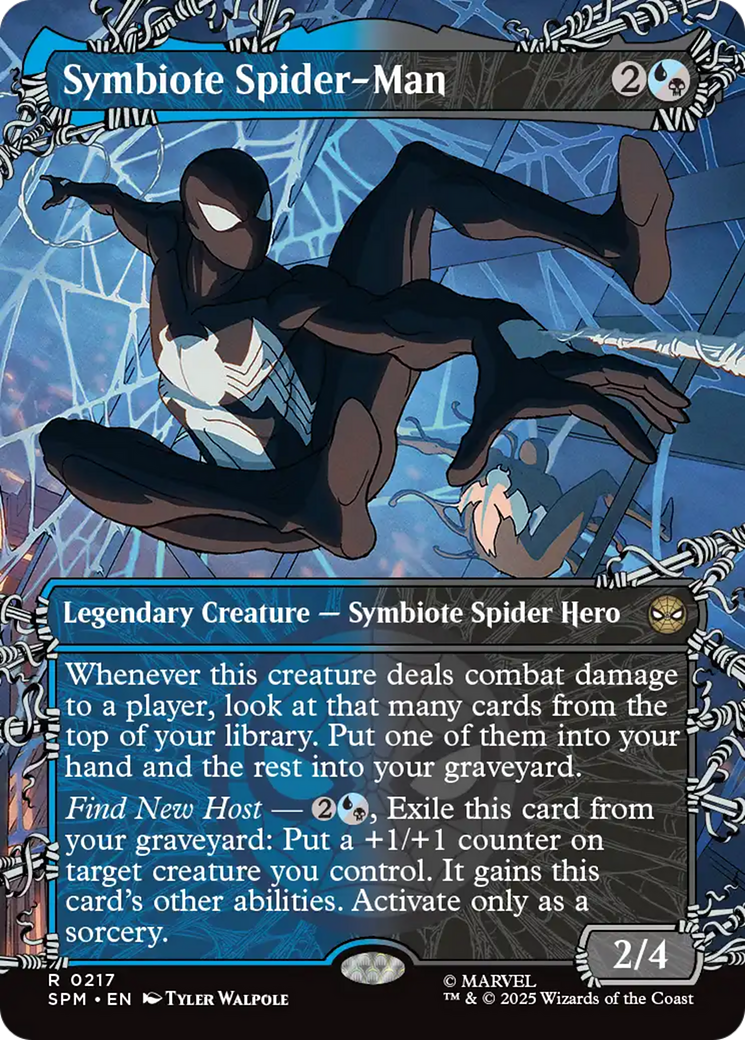 Symbiote Spider-Man (Borderless) [Marvel's Spider-Man] | Galaxy Games LLC