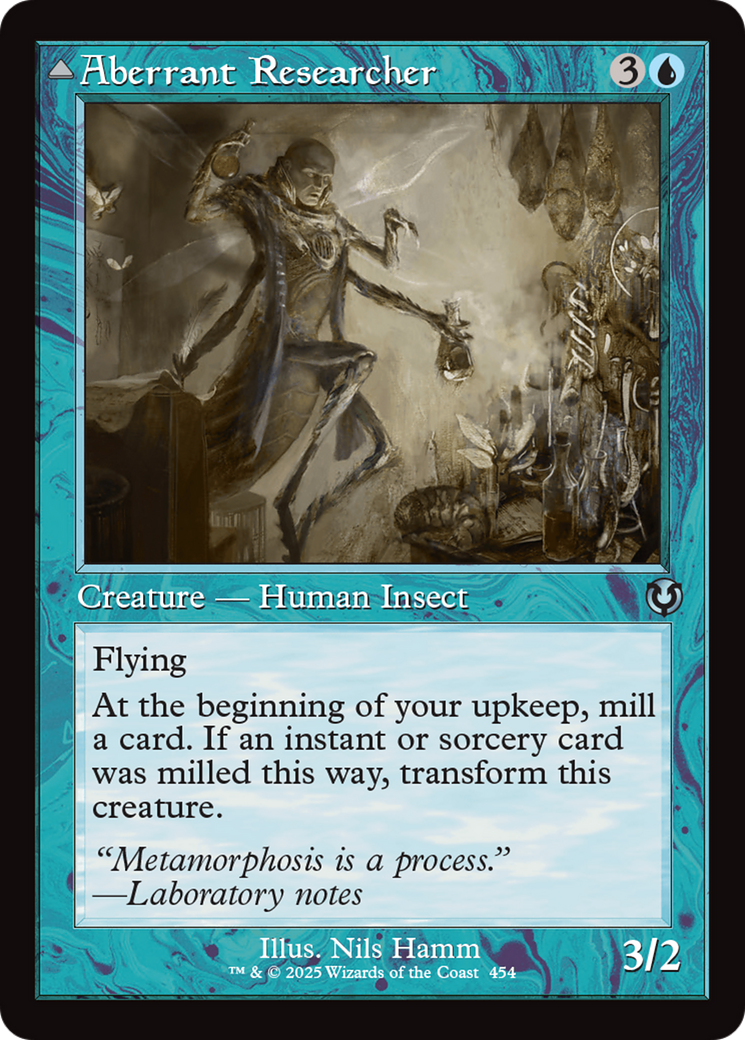 Aberrant Researcher // Perfected Form (Retro Frame) [Innistrad Remastered] | Galaxy Games LLC