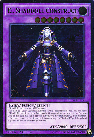 El Shaddoll Construct (UTR) [DUEA-EN049] Ultimate Rare | Galaxy Games LLC