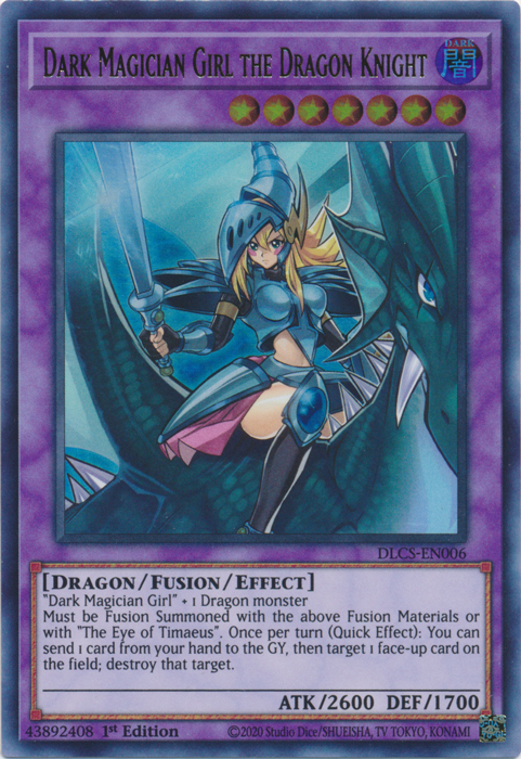 Dark Magician Girl the Dragon Knight [DLCS-EN006] Ultra Rare | Galaxy Games LLC