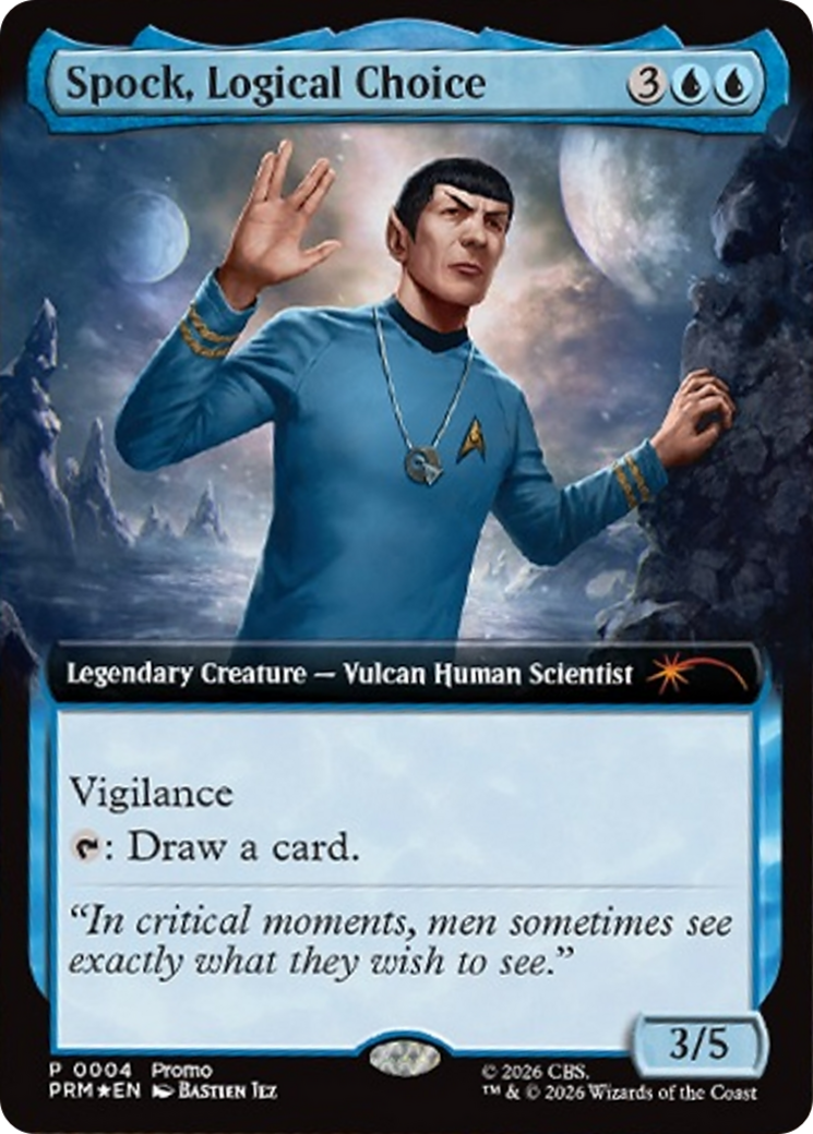Spock, Logical Choice (Extended Art) [Media Promos] | Galaxy Games LLC