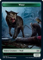 Wolf // Wurm (030) Double-Sided Token [Double Masters Tokens] | Galaxy Games LLC