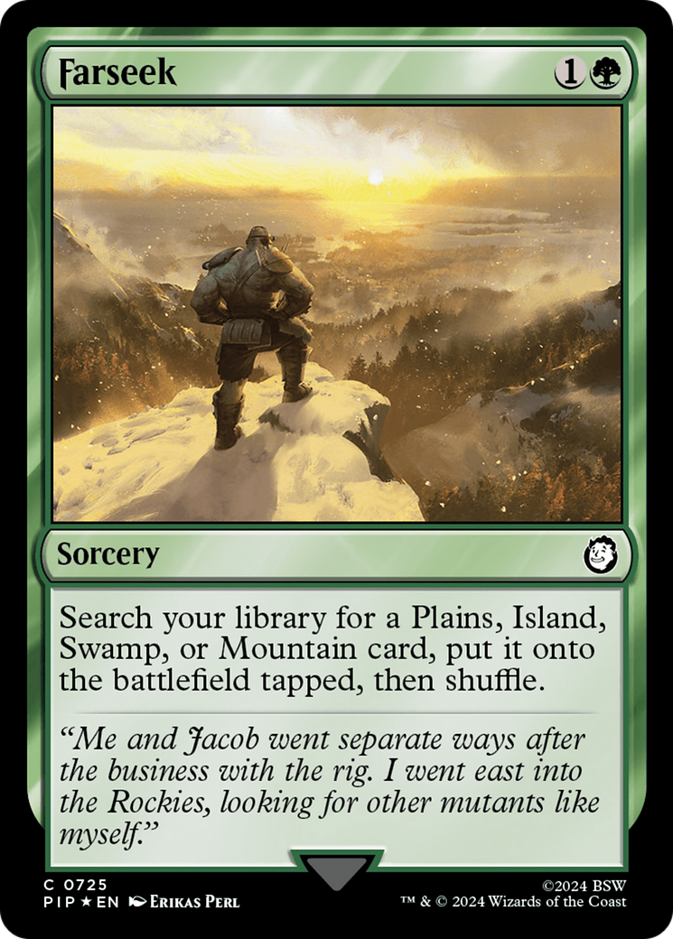 Farseek (Surge Foil) [Fallout] | Galaxy Games LLC