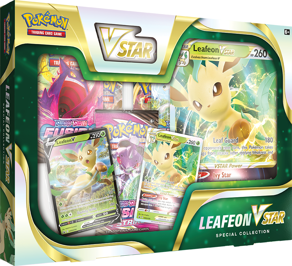 Sword & Shield: Brilliant Stars - Special Collection Leafeon VSTAR | Galaxy Games LLC