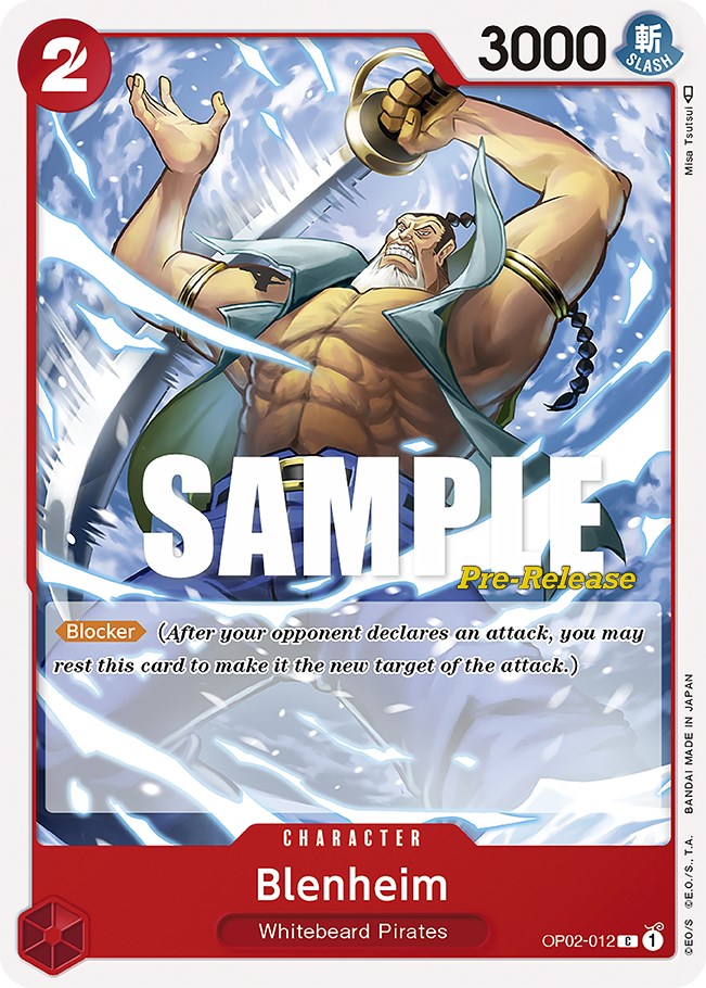 Blenheim [Paramount War Pre-Release Cards] | Galaxy Games LLC