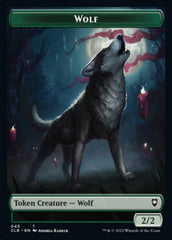 Wolf // Insect Double-Sided Token [Commander Legends: Battle for Baldur's Gate Tokens] | Galaxy Games LLC