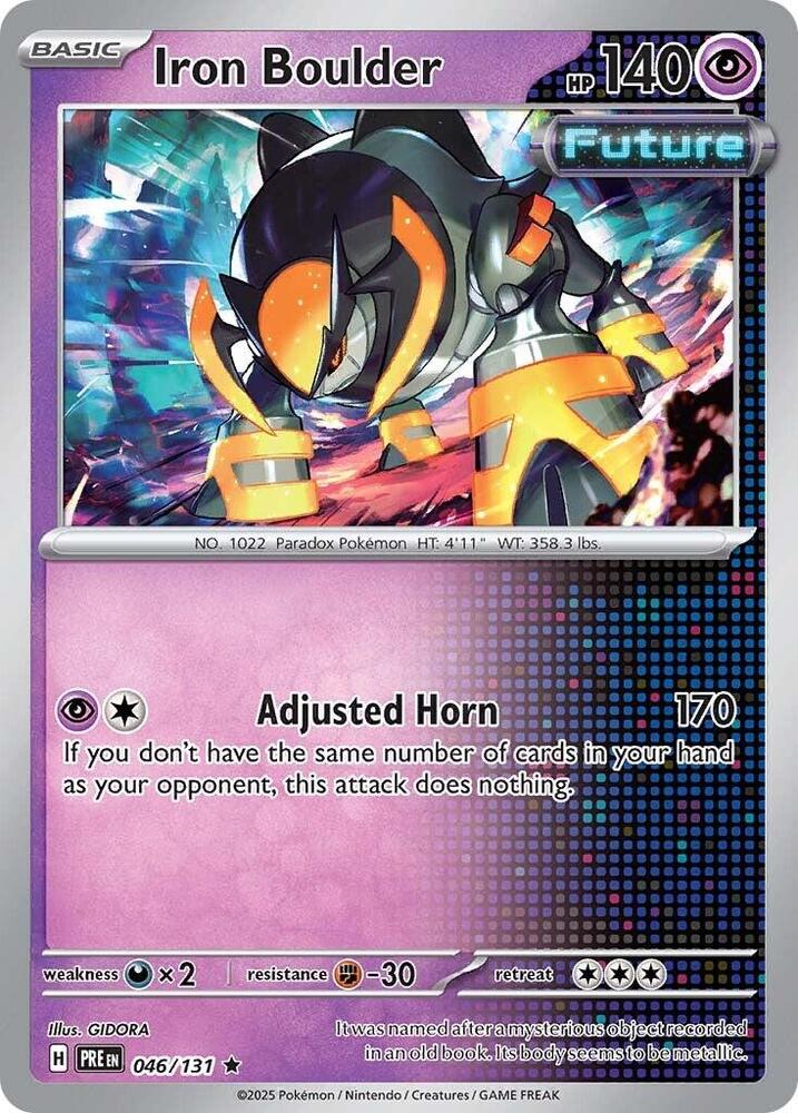 Iron Boulder (046/131) [Scarlet & Violet: Prismatic Evolutions] | Galaxy Games LLC