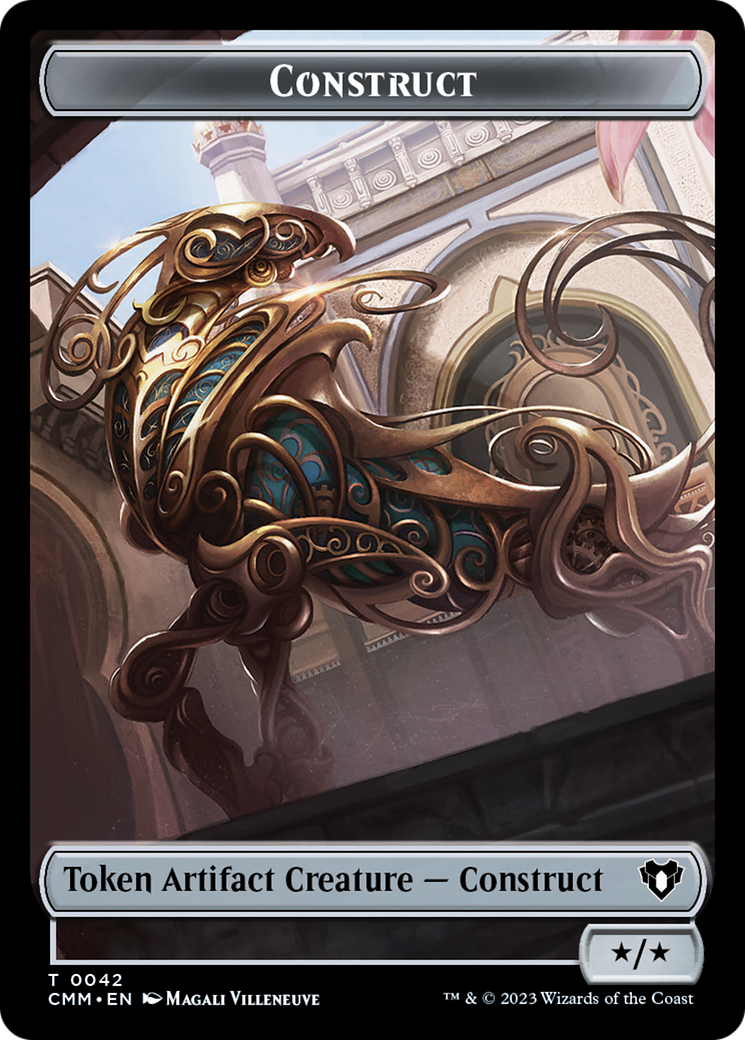 Construct Token (42) [Commander Masters Tokens] | Galaxy Games LLC