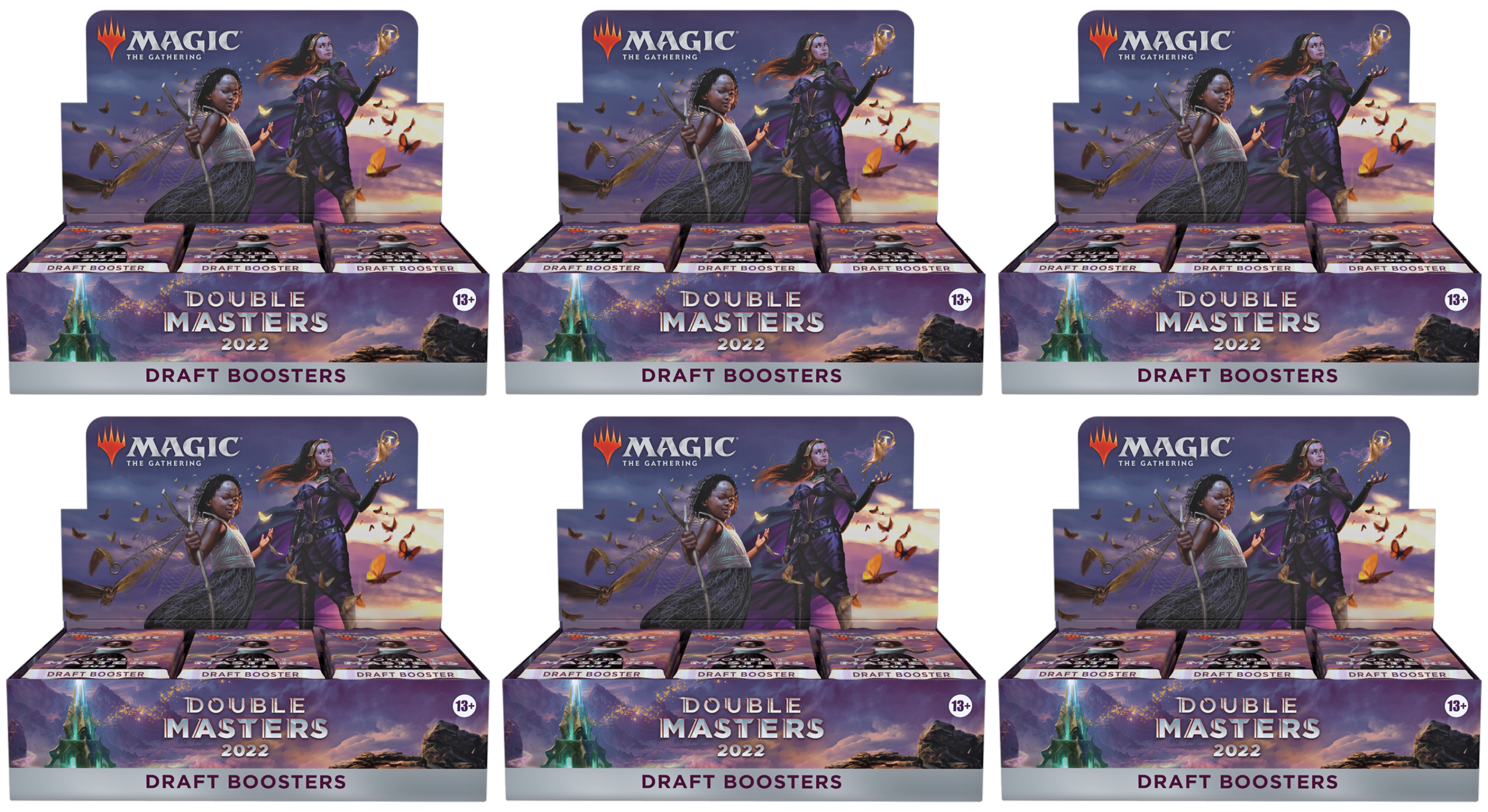 Double Masters 2022 - Draft Booster Case | Galaxy Games LLC