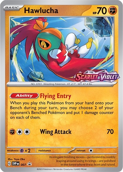 Hawlucha (007) [Scarlet & Violet: Black Star Promos] | Galaxy Games LLC